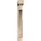 Ekena Millwork Imperial Block Smooth Bracket w/ Offset Brace, Douglas Fir, 5 1/2"W x 28"D x 40"H BKT0604X28X40IMP05SDF - alternate 3